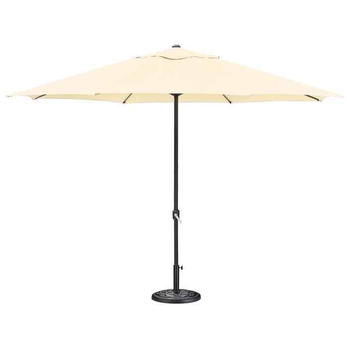 Yescom 13ft 8-Rib Outdoor Patio Umbrella with Base