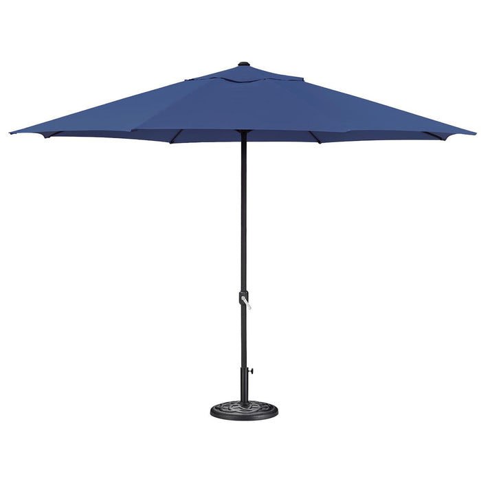 Yescom 13ft 8-Rib Outdoor Patio Umbrella with Base