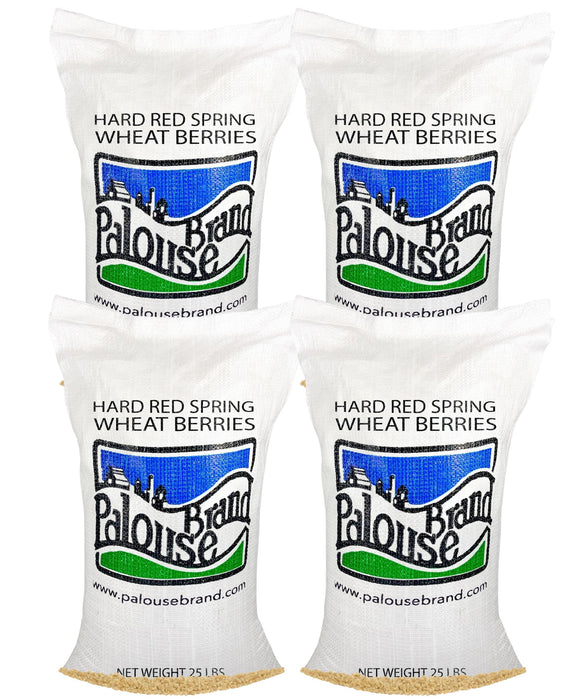 Hard Red Spring Wheat Bundle | 100 LB | Certified Glyphosate Residue Free