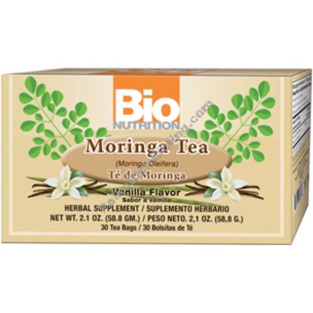 Bio Nutrition 30 Ct Vanilla Moringa Tea