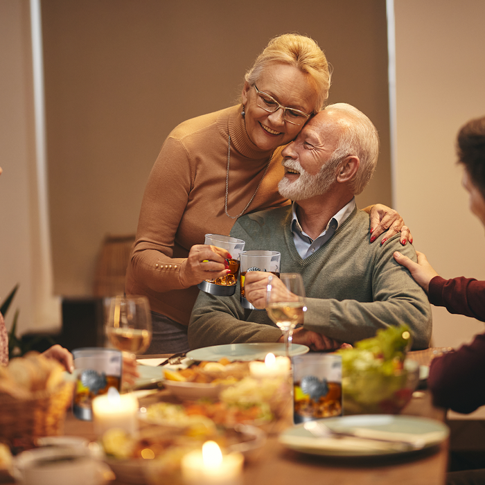 The Wine Savant Turkey Whiskey Glasses Set of 2, Old Fashioned Whiskey, Rum, Brandy, Scotch Glasses, Elegant Badge, Thanksgiving 11 OZ, Gifts for Men, Women, Pheasant Quail Hunting Gifts Glass