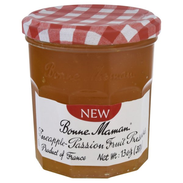 Bonne Maman Pineapple Preserves, Sweet and Tart, 13oz Jar (Pack of 6)