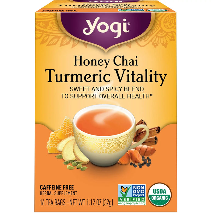 Yogi Tea: Ginger Citrus Turmeric (6x16 Bags)