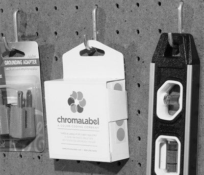 1/2" Permanent Round Color-Code Dot Kit (Metallic): 3,000/Kit