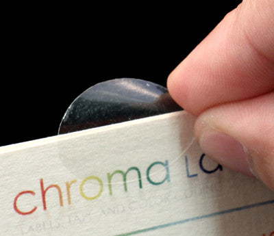 3/4" x 1" Clear Oval Wafer Seals: 1,000/Roll - Perf. & Non-Perf.