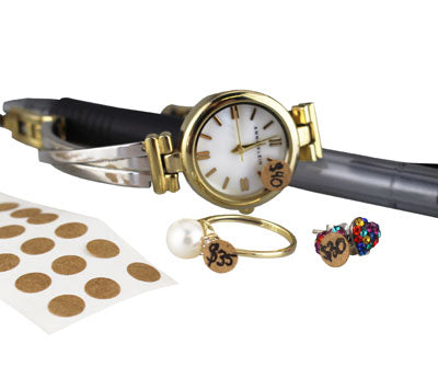 True Kraft Paper Dot Stickers: 1,000/Box