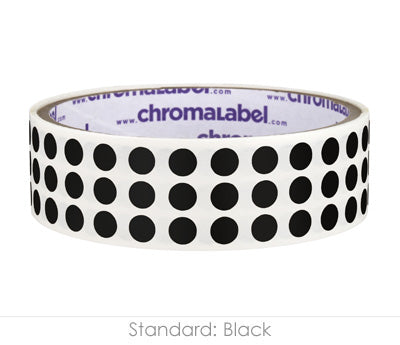 1/4" Permanent Round, Color-Code Dot Stickers: 1,000/Roll
