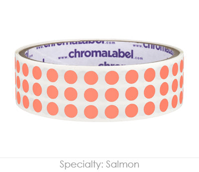 1/4" Permanent Round, Color-Code Dot Stickers: 1,000/Roll