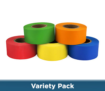 1" x 500" Removable Tape Variety Pack