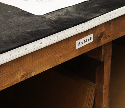 1" Adhesive Ruler Tape: 14 yds