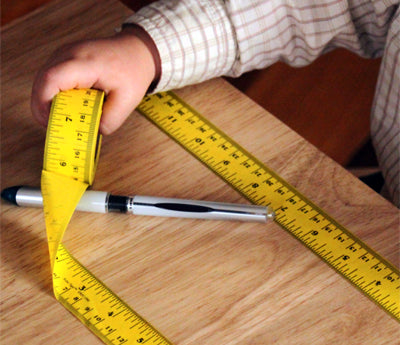 1" Adhesive Ruler Tape: 14 yds