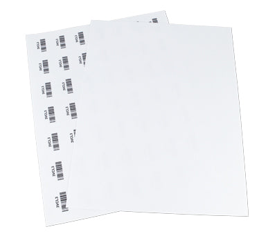 Printable Barcode Labels - 1" x 1-1/2"