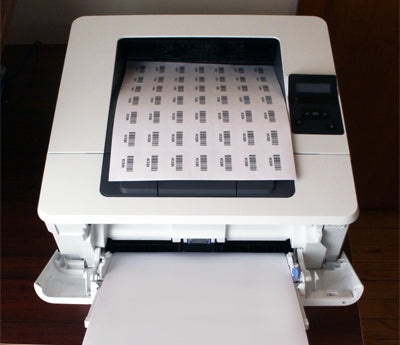 Printable Barcode Labels - 1" x 1-1/2"
