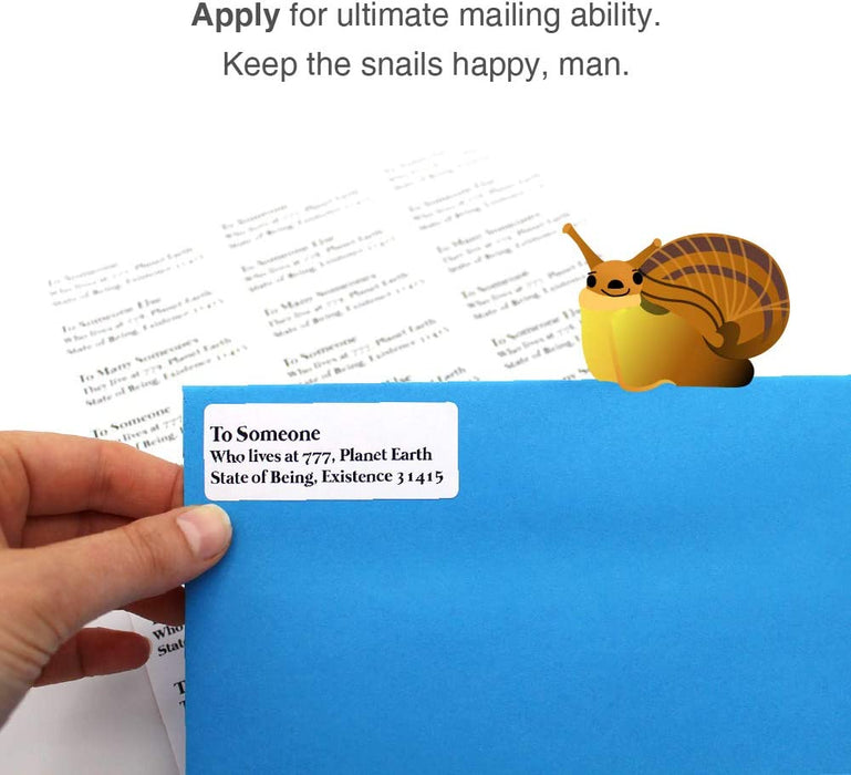 Printable Address Labels - 1" x 2-5/8": 750/Pack