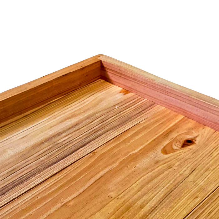 10-Frame Cypress Metal Capped Telescoping Cover