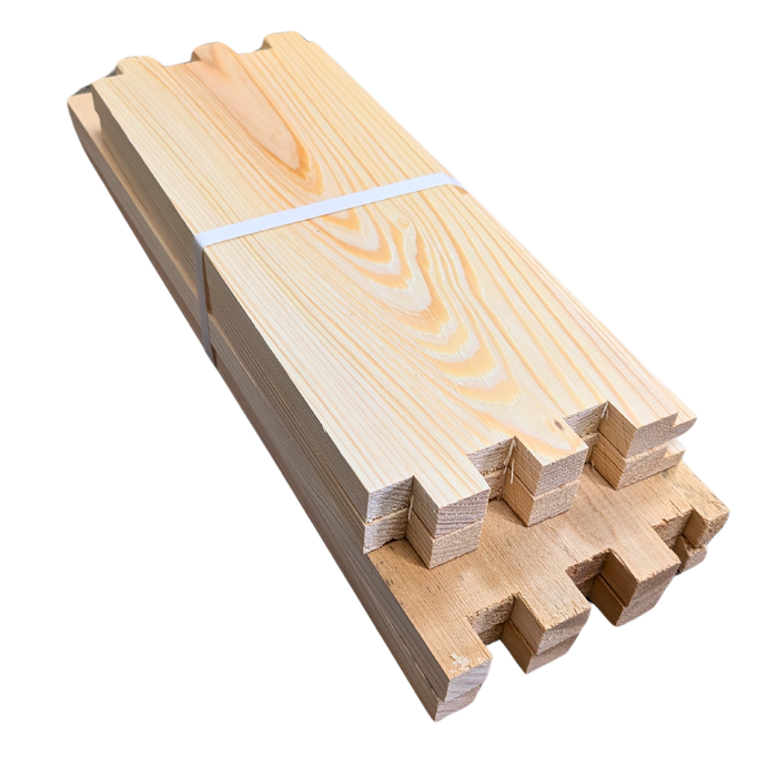 10-Frame Cypress Medium 6 5/8-inch Super Box