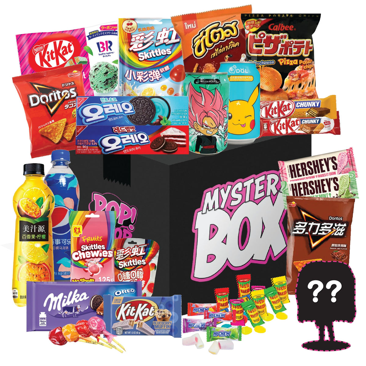 $100 XL Rare Snack and Soda Mystery Box — Specialty Food Source