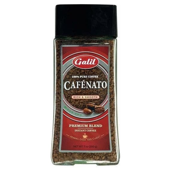 100% Pure Instant Coffee Crystals | Cafénato | 7 oz | Galil