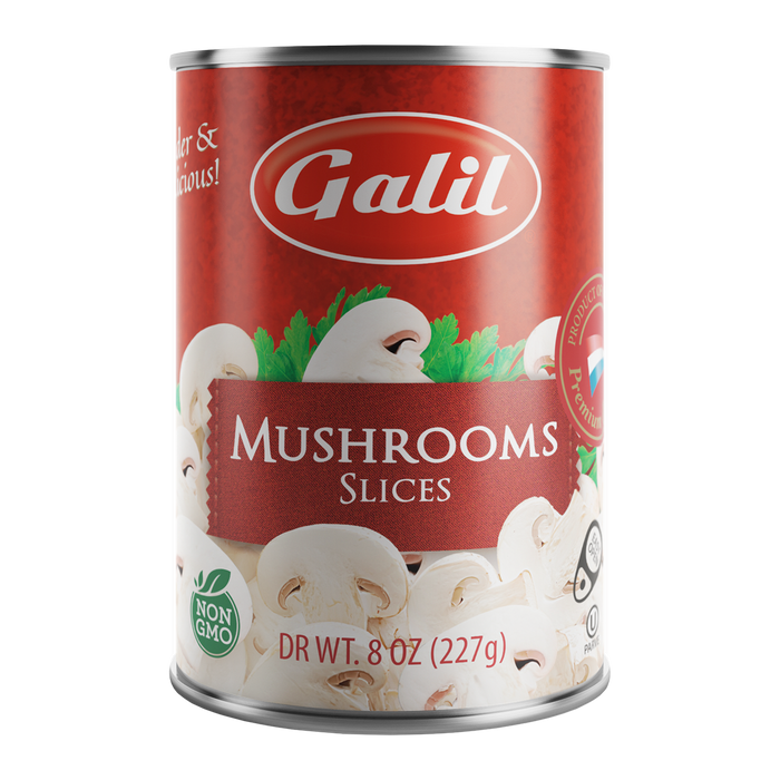 Mushrooms | Slices | 8 oz | Galil