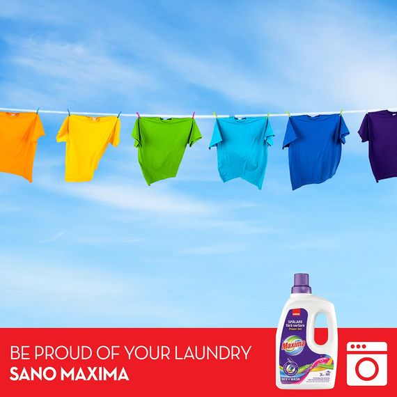 Maxima Laundry Gel - Mix and Wash | 3 L | sano