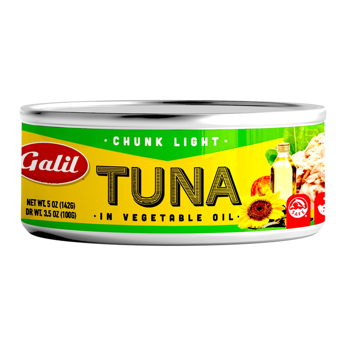 Chunk Tuna In Vegetable Oil | 5 oz | Galil