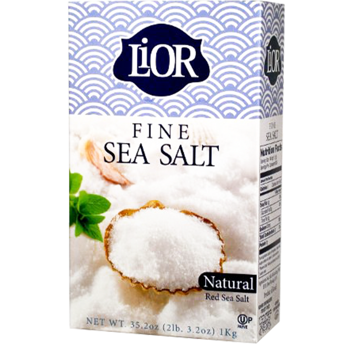 Fine Sea Salt | Chefs Box  | 35.2 oz (2.2 lbs) | LiOR