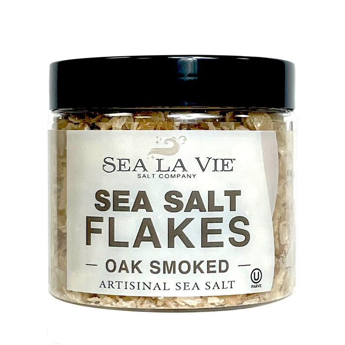 Gourmet Sea Salt Flakes | Smoked Sea Salt | Sea La Vie | 3.5 oz