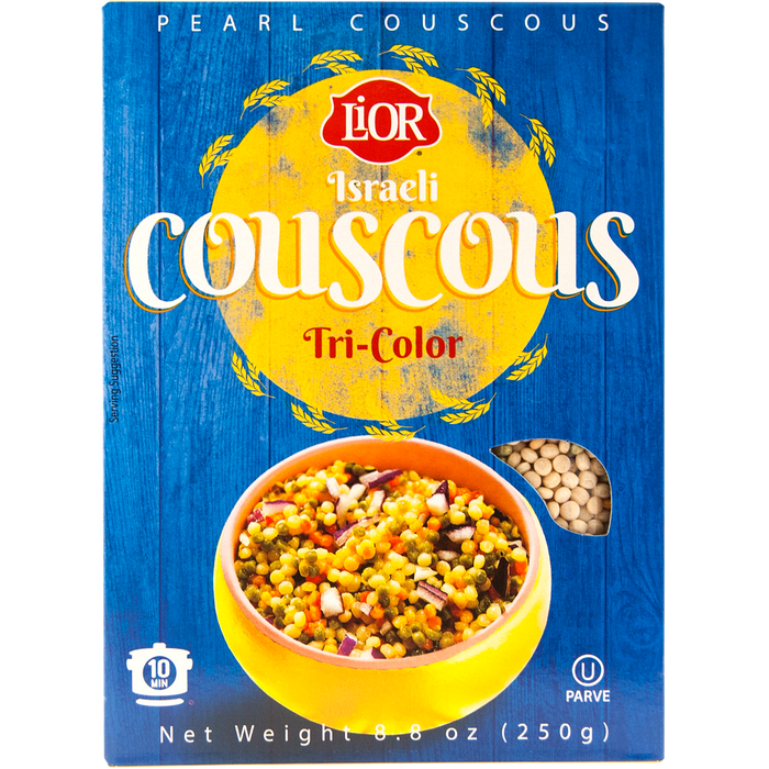 Israeli Couscous | Tricolor | Box | 8.8 oz | LiOR