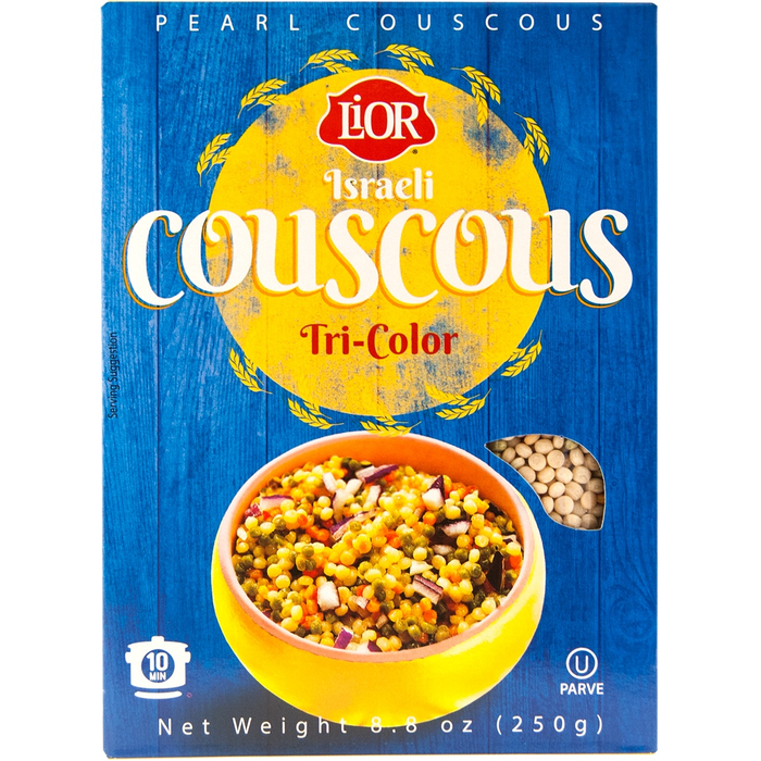 Israeli Couscous | Tricolor | Box | 8.8 oz | LiOR