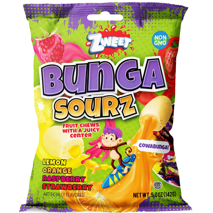 Bunga Sourz | Fruit chews | 5 oz