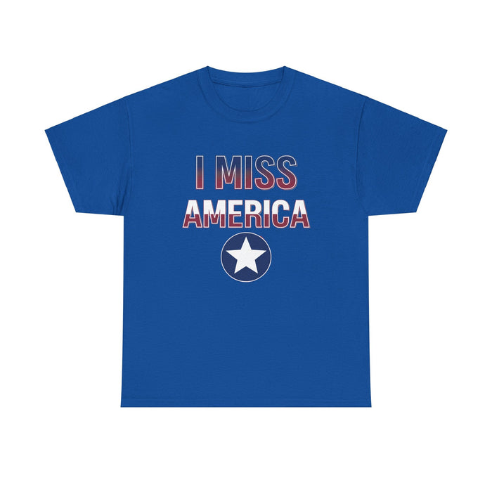 "I Miss America" Star Unisex Heavy Cotton Tee