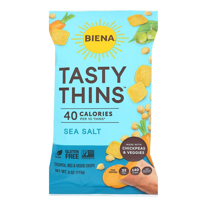 Biena Llc - Himalayan Pink Salt Tasty Thins- Case Of 12-4 Oz