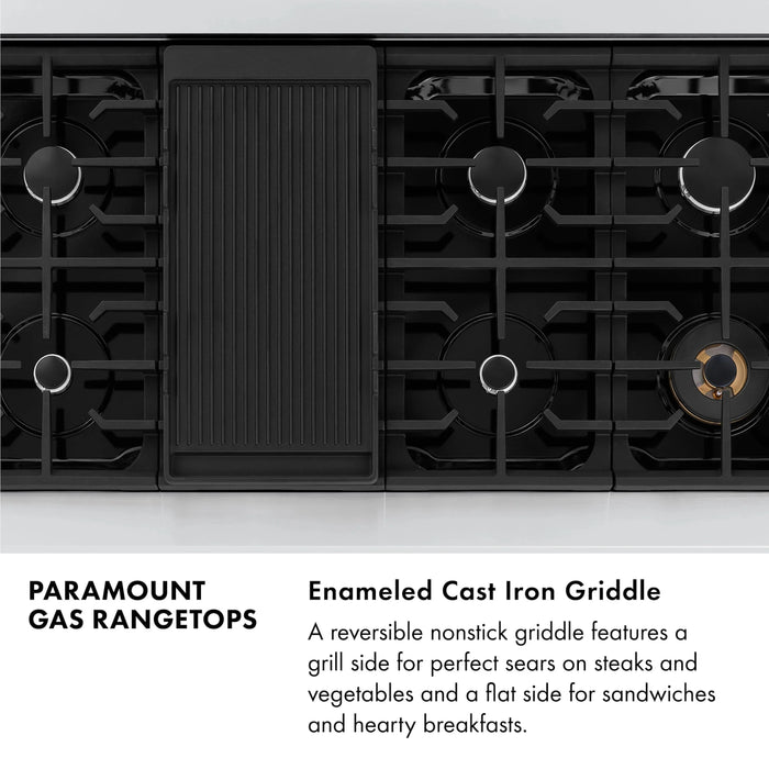 ZLINE 48" Paramount Gas Rangetop Stainless Steel SRT48