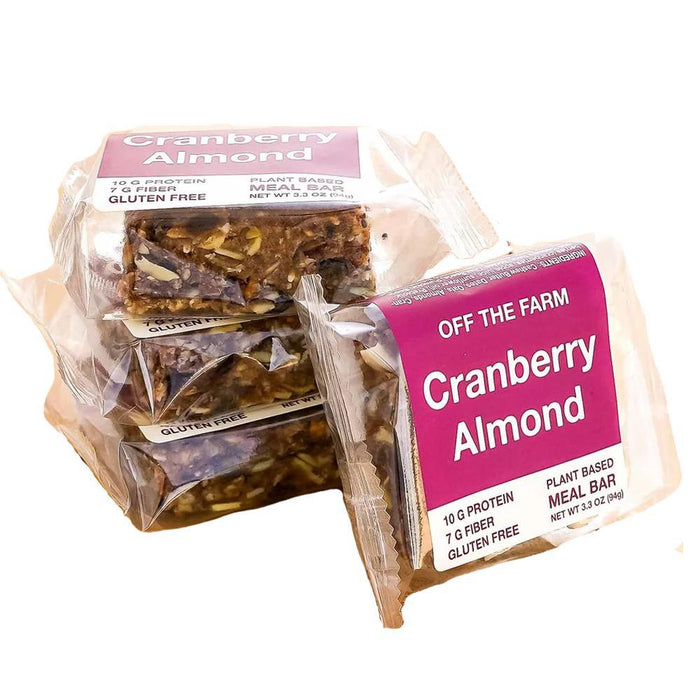 Off The Farm - Cranberry Almond Plant-Based Meal Bar (3.3OZ)