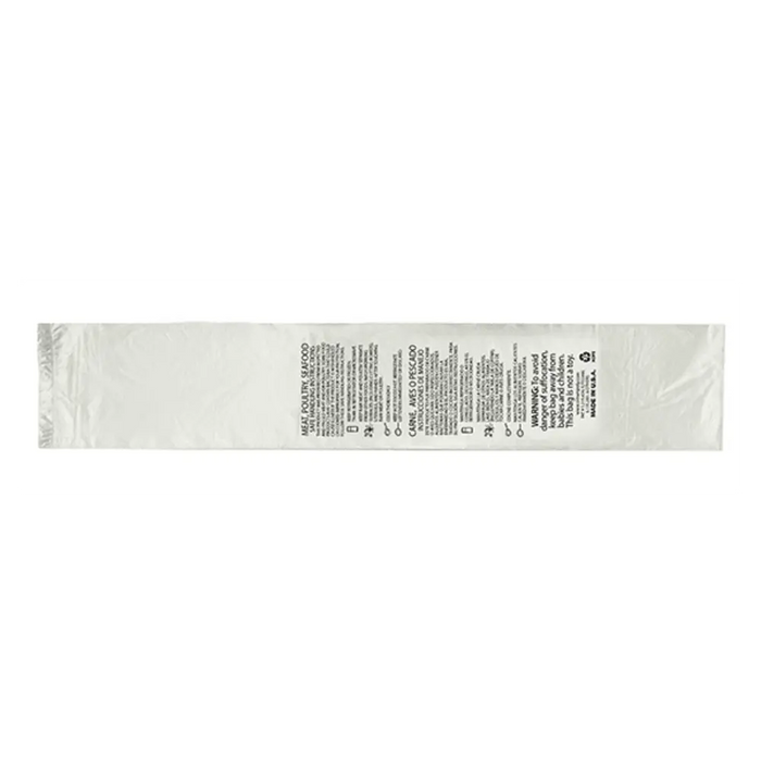 Poly Meat Bag Clear Heavy Duty Lo- Dens 1 mil SMH 16" x 24"