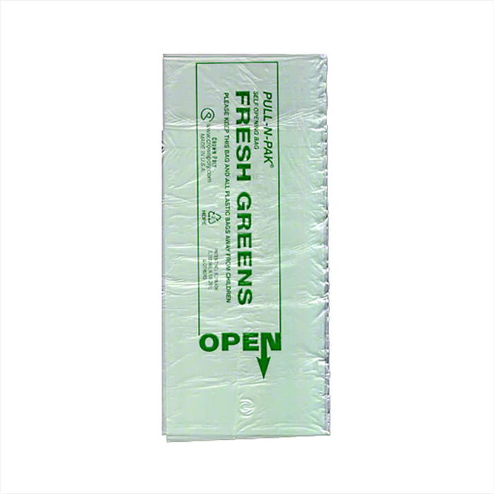 Produce Bag Green PNP Hi- Dens 7.25 mic - 15" x 20"