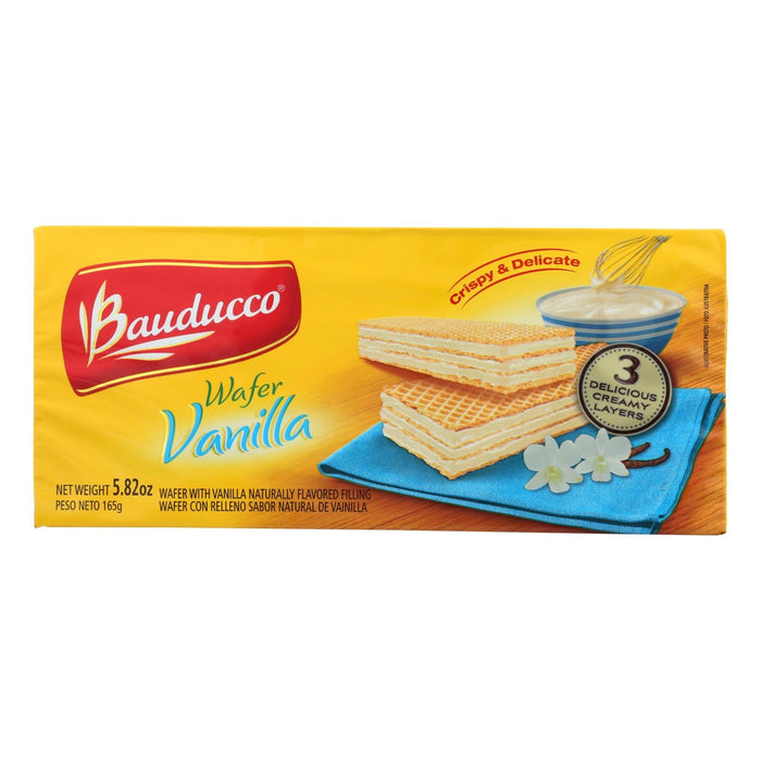 Bauducco, Wafer, Vanilla - Case Of 18 - 5.82 Oz