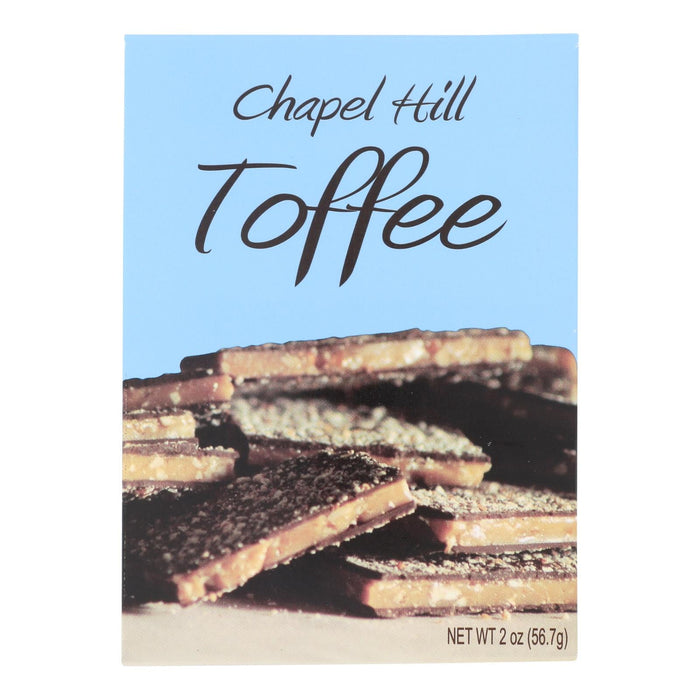 Chapel Hill Toffee - Indulgent Pecan & Dark Chocolate Toffee for a Moment to Savor - 2 Oz (Pack of 24)
