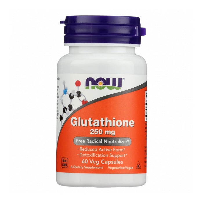 Now Foods L-Glutathione 250mg 60 Capsules