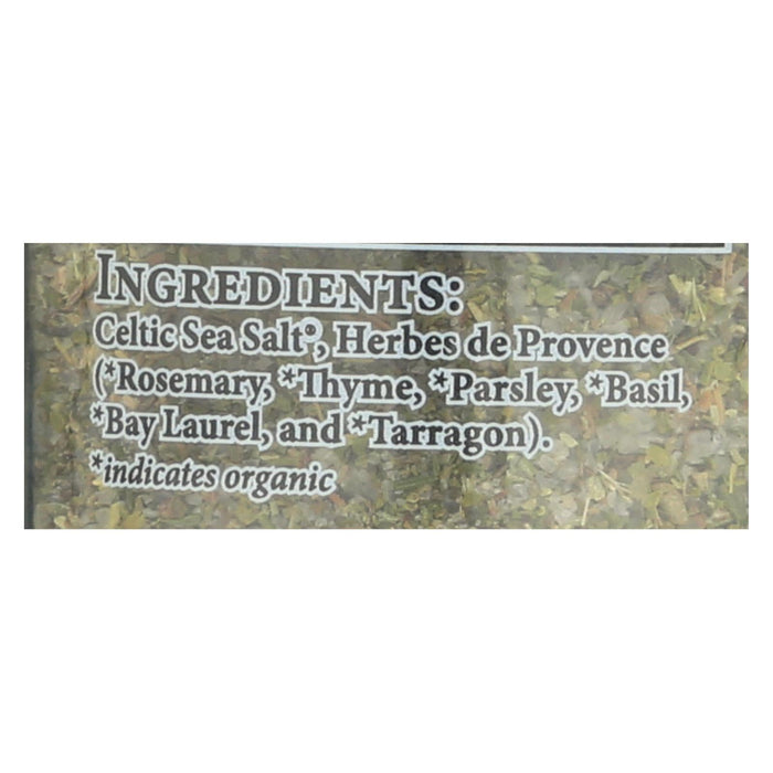 Selena Naturally Organic Artisan Celtic Sea Salt Herbs De Provence  - 2 Oz