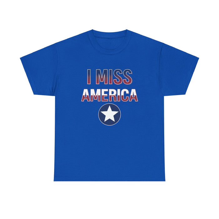 "I Miss America" Star Unisex Heavy Cotton Tee