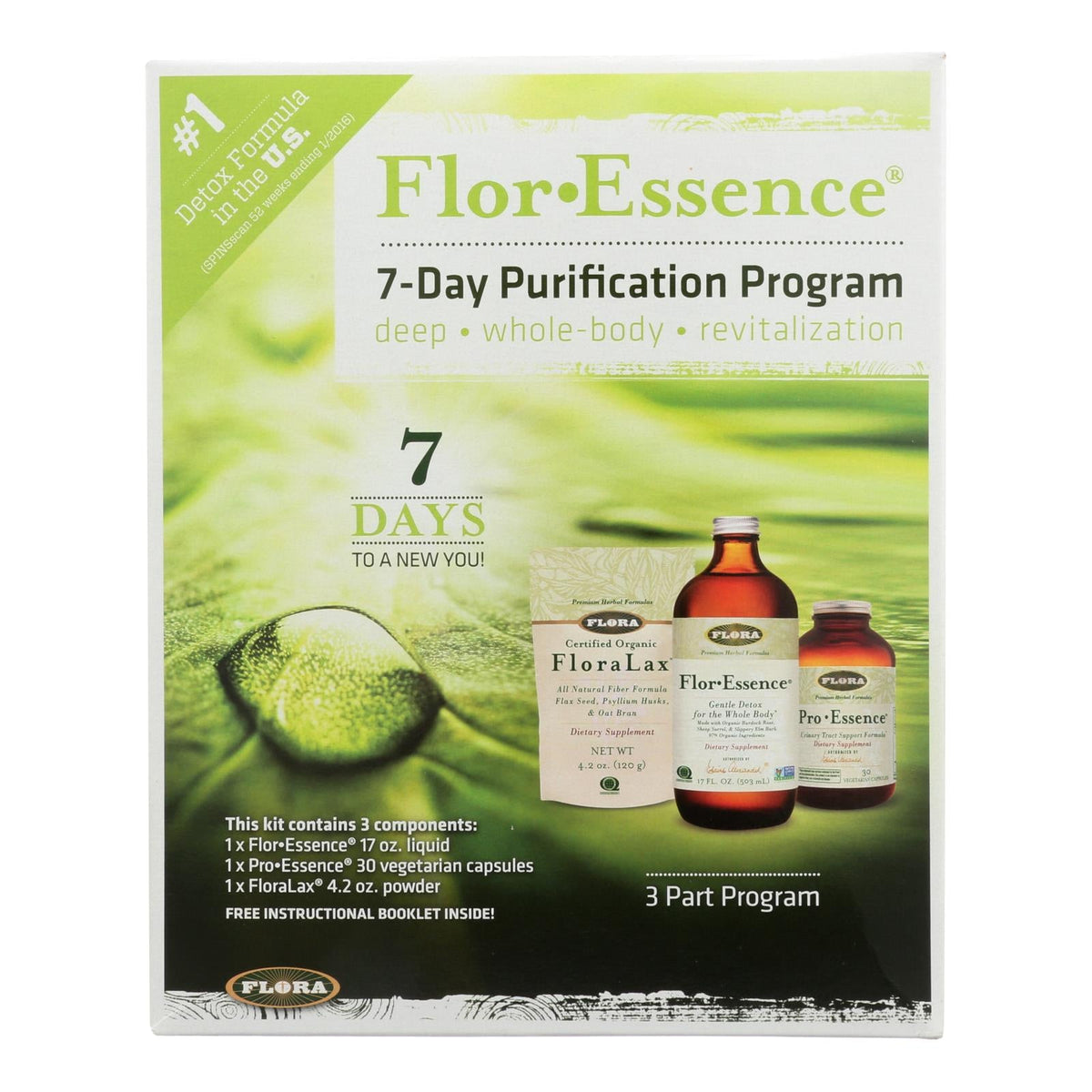 Flora 7 Day Purification Program - 1 Kit — Specialty Food Source