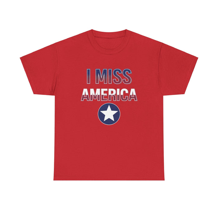 "I Miss America" Star Unisex Heavy Cotton Tee