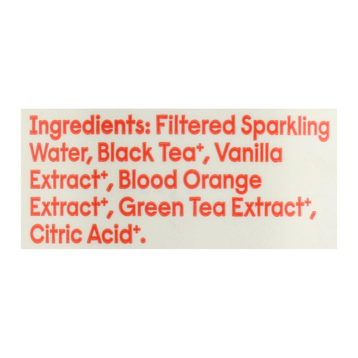 Sound Sparkling Blended Orange Water (Pack of 12 - 12 Fl Oz)