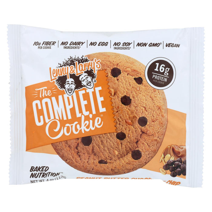 Lenny & Larry's Complete Cookie, Peanut Butter Chocolate Chip, 4 Oz (Case of 12)