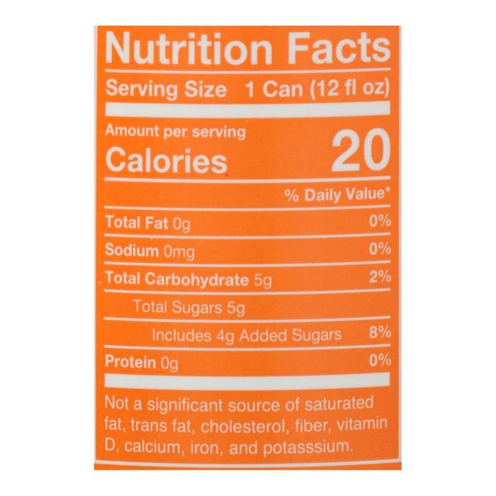 Poppi Orange Prebiotic Soda (Pack of 12)