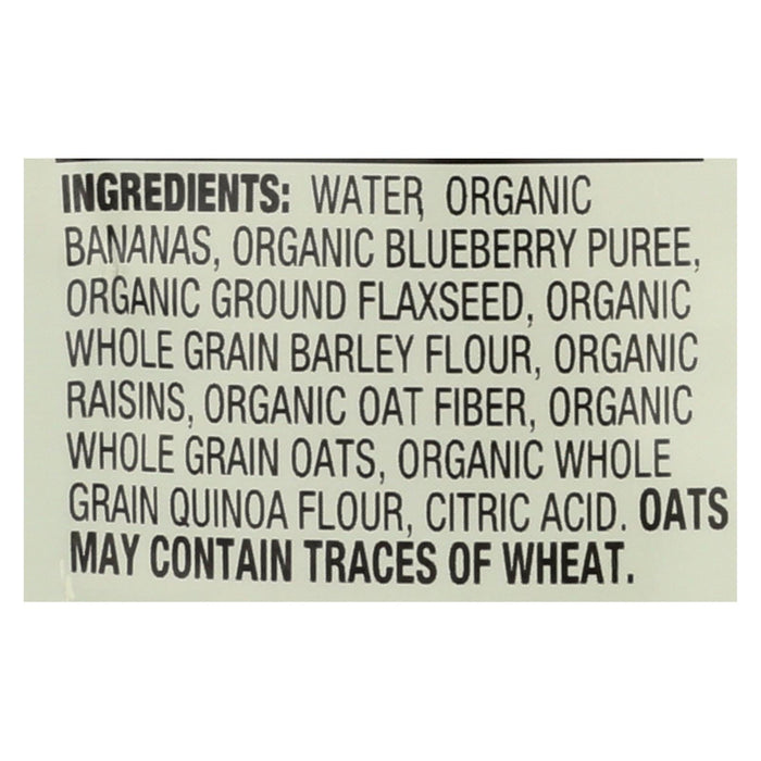 Earth's Best - Pouch Ban Blueberry Oat - Case Of 12-3.5 Oz