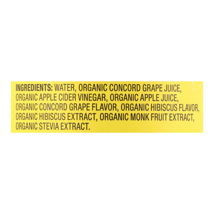 Bragg Apple Cider Vinegar Hibiscus Refresh, 16 fl oz (Case of 12)