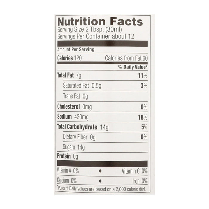 Brianna's Blush Wine Vinaigrette Salad Dressing (6 x 12 Fl Oz)