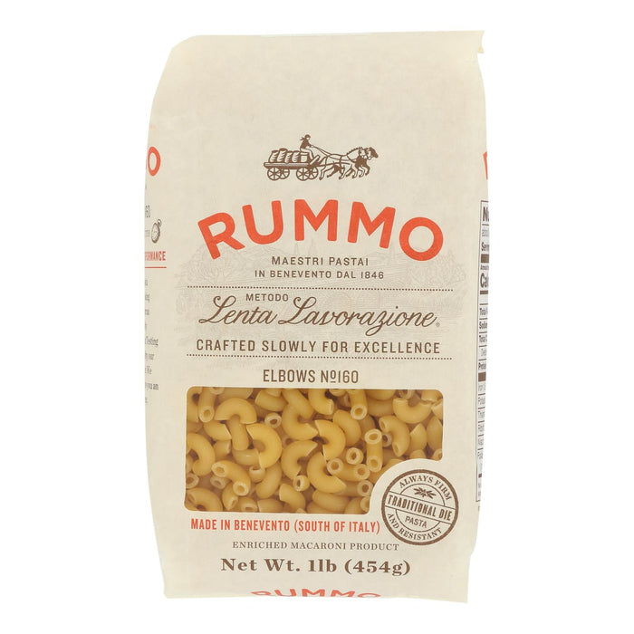 Rummo Pasta Elbows - 1 Lb - Case of 12